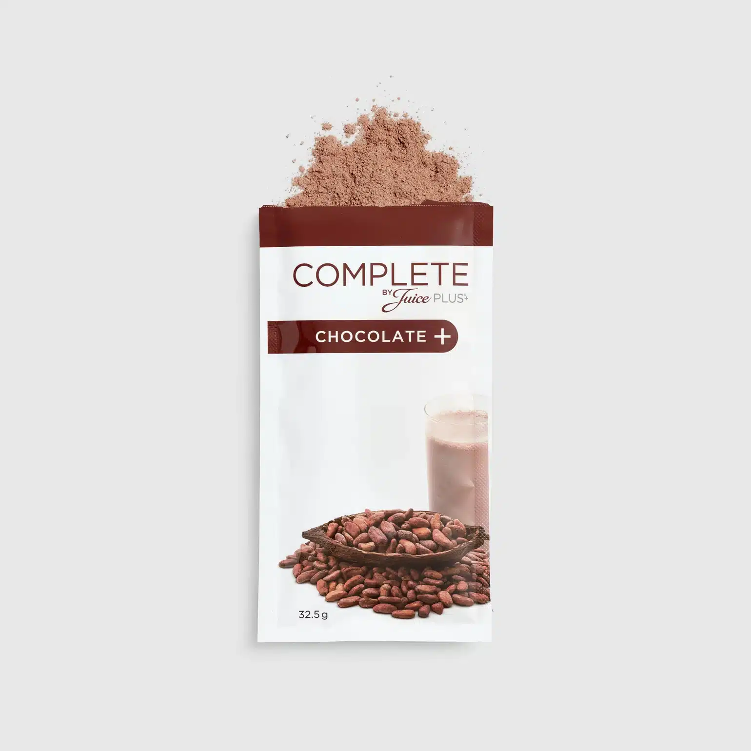 Juice Plus+ Chocolate Shakes kleine Tüte offen